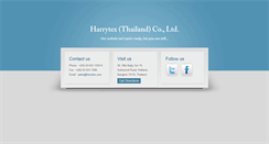 Desktop Screenshot of harrytex.com